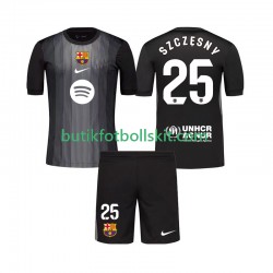FC Barcelona Szczesny 25 Målvakt Barn Tredje Matchtröja 2025/26 Kortärmad