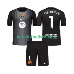 FC Barcelona Ter Stegen 1 Målvakt Barn Tredje Matchtröja 2025/26 Kortärmad