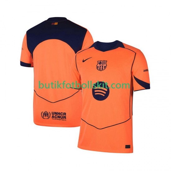 FC Barcelona Män Tredje Matchtröja 2025/26 Kortärmad