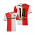Feyenoord Rotterdam Sem Steijn 14 Män Hemma Matchtröja 2025/26 Kortärmad