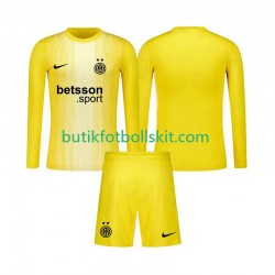 Inter Milan Målvakt Barn Borta Matchtröja 2025/26 Långärmad