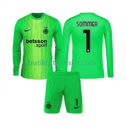 Inter Milan Yann Sommer 1 Målvakt Barn Tredje Matchtröja 2025/26 Långärmad