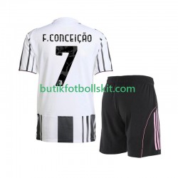 Juventus Francisco Conceicao 7 Barn Hemma Matchtröja 2025/26 Kortärmad