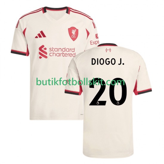 Liverpool Diogo Jota 20 Män Borta Matchtröja 2025/26 Kortärmad