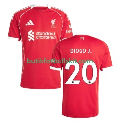Liverpool Diogo Jota 20 Män Hemma Matchtröja 2025/26 Kortärmad