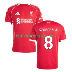 Liverpool Dominik Szoboszlai 8 Män Hemma Matchtröja 2025/26 Kortärmad