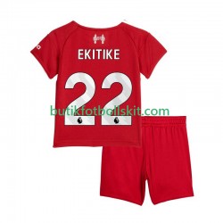 Liverpool Hugo Ekitike 22 Barn Hemma Matchtröja 2025/26 Kortärmad