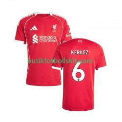 Liverpool Milos Kerkez 6 Män Hemma Matchtröja 2025/26 Kortärmad