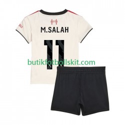 Liverpool Mohamed Salah 11 Barn Borta Matchtröja 2025/26 Kortärmad
