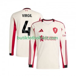 Liverpool Virgil van Dijk 4 Män Borta Matchtröja 2025/26 Långärmad