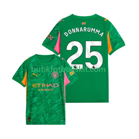 Manchester City Gianluigi Donnarumma 25 Målvakt Män Hemma Matchtröja 2025/26 Kortärmad