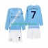 Manchester City Omar Marmoush 7 Barn Hemma Matchtröja 2025/26 Långärmad