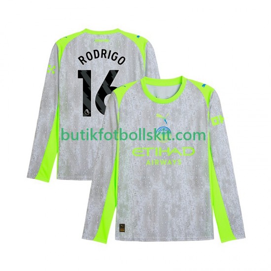 Manchester City Rodrigo Hernandez 16 Män Tredje Matchtröja 2025/26 Långärmad