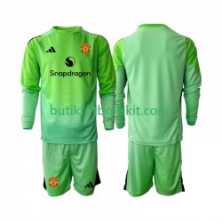 Manchester United Målvakt Barn Fjärdes Matchtröja 2025/26 Långärmad
