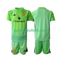 Manchester United Målvakt Barn Fjärdes Matchtröja 2025/26 Kortärmad