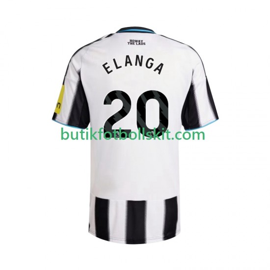 Newcastle United Elanga 20 Män Hemma Matchtröja 2025/26 Kortärmad