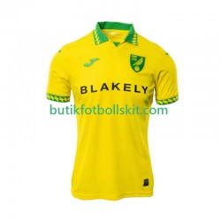 Norwich City Män Hemma Matchtröja 2025/26 Kortärmad