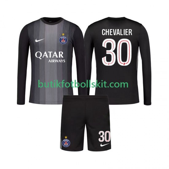 Paris Saint-Germain Lucas Chevalier 30 Målvakt Barn Hemma Matchtröja 2025/26 Långärmad