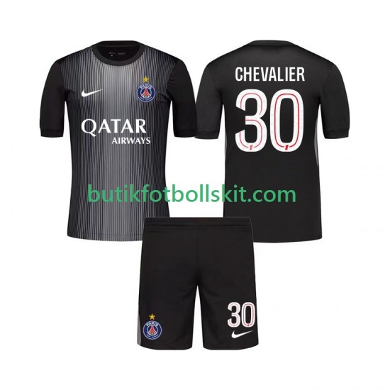 Paris Saint-Germain Lucas Chevalier 30 Målvakt Barn Hemma Matchtröja 2025/26 Kortärmad