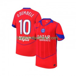 Paris Saint-Germain Ousmane Dembele 10 Män Tredje Matchtröja 2025/26 Kortärmad