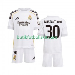Real Madrid Mastantuono 30 Barn Hemma Matchtröja 2025/26 Kortärmad
