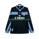 SS Lazio Retro Män Borta Matchtröja 1999 1998 Långärmad