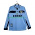 SS Lazio Retro Män Hemma Matchtröja 1999 1998 Långärmad