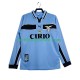 SS Lazio Retro Män Hemma Matchtröja 1999 1998 Långärmad