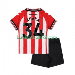 Sunderland Granit Xhaka 34 Barn Hemma Matchtröja 2025/26 Kortärmad