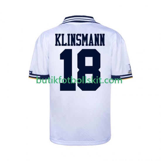 Tottenham Hotspur 1994 Retro Män Hemma Matchtröja Kortärmad