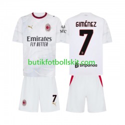 AC Milan Gimenez 7 Barn Borta Matchtröja 2026/27 Kortärmad
