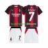 AC Milan Gimenez 7 Barn Hemma Matchtröja 2026/27 Kortärmad
