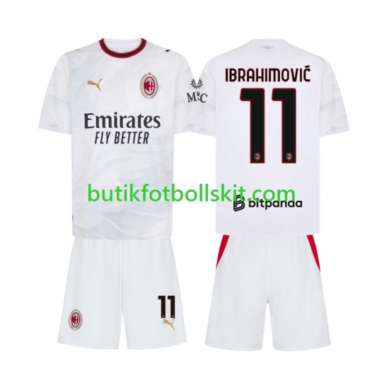 AC Milan Ibrahimović 11 Barn Borta Matchtröja 2026/27 Kortärmad