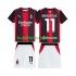 AC Milan Ibrahimović 11 Barn Hemma Matchtröja 2026/27 Kortärmad