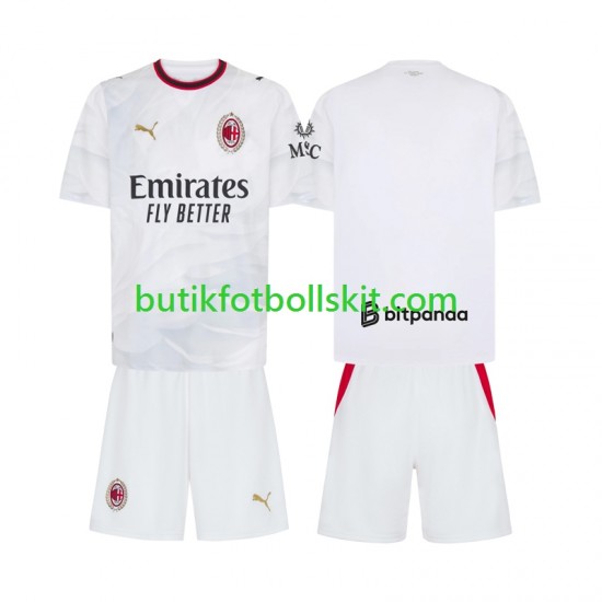 AC Milan Barn Borta Matchtröja 2026/27 Kortärmad