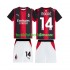 AC Milan Modrić Luka 14 Barn Hemma Matchtröja 2026/27 Kortärmad