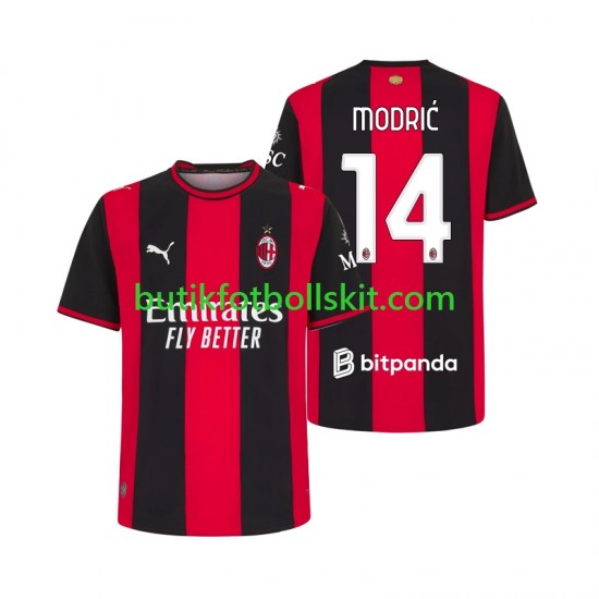 AC Milan Modrić Luka 14 Män Hemma Matchtröja 2026/27 Kortärmad