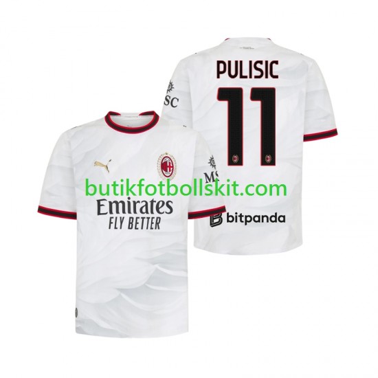 AC Milan Pulisic 11 Män Borta Matchtröja 2026/27 Kortärmad