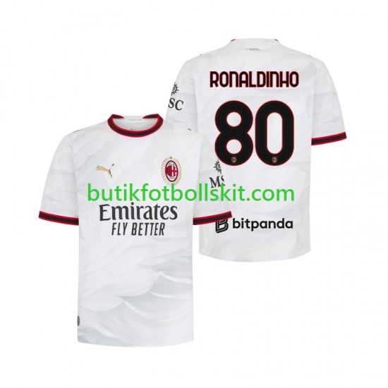 AC Milan Ronaldinho 80 Män Borta Matchtröja 2026/27 Kortärmad