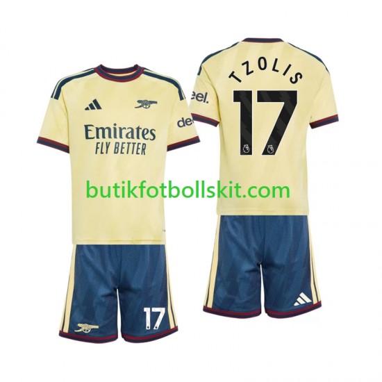 Arsenal Christos Tzolis 17 Barn Tredje Matchtröja 2026/27 Kortärmad