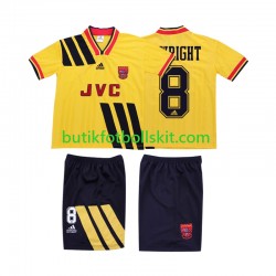 Arsenal WRIGHT 8 1993 1994 Retro Barn Borta Matchtröja Kortärmad
