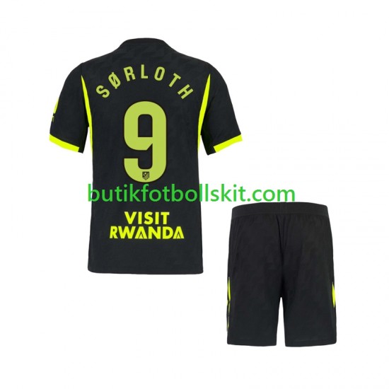 Atlético Madrid Alexander Sorloth 9 Barn Borta Matchtröja 2026/27 Kortärmad