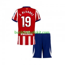 Atlético Madrid Julian Alvarez 19 Barn Hemma Matchtröja 2026/27 Kortärmad