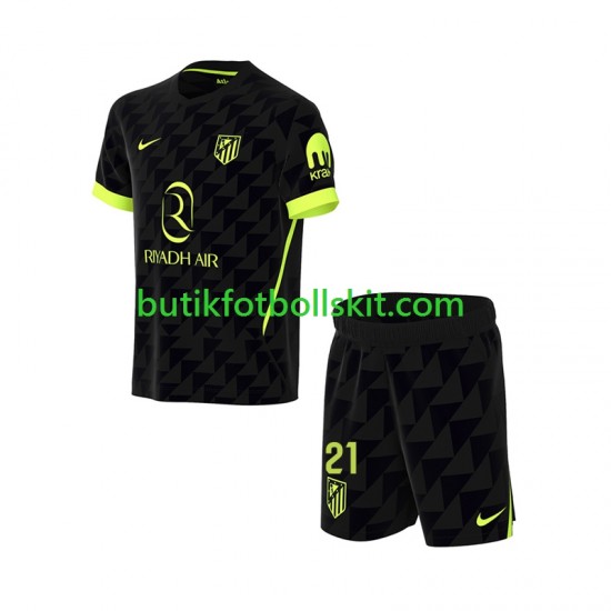 Atlético Madrid Obed Vargas 21 Barn Borta Matchtröja 2026/27 Kortärmad