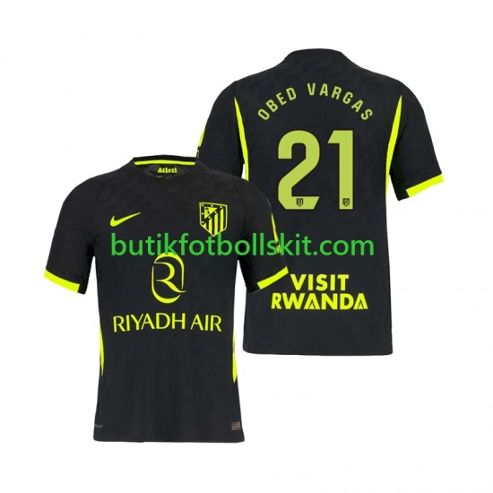 Atlético Madrid Obed Vargas 21 Män Borta Matchtröja 2026/27 Kortärmad