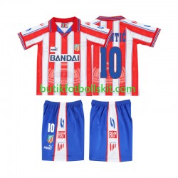 Atlético Madrid PANTIC 10 1996 1997 Retro Barn Hemma Matchtröja Kortärmad