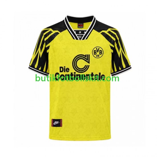 Borussia Dortmund 1994 Retro Män Hemma Matchtröja Kortärmad