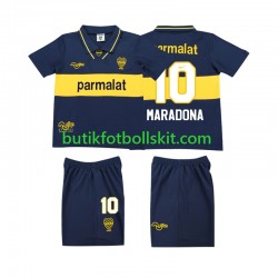 CA Boca Juniors MARADONA 10 1993 1995 Retro Barn Hemma Matchtröja Kortärmad
