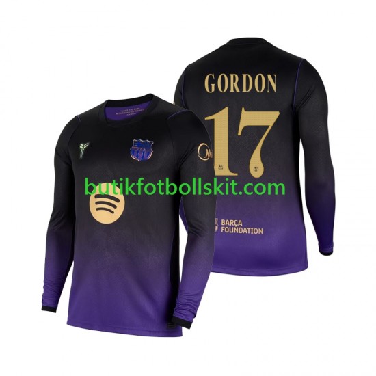 FC Barcelona Anthony Gordon 17 Män Borta Matchtröja 2026/27 Långärmad
