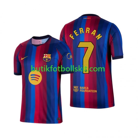 FC Barcelona Ferran Torres 7 Män Hemma Matchtröja 2026/27 Kortärmad